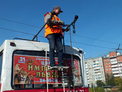 Конкурс водителей троллейбуса